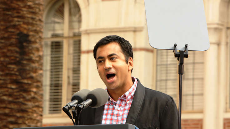 Young People "Gotta Vote" Says Celebrity Speaker Kal Penn